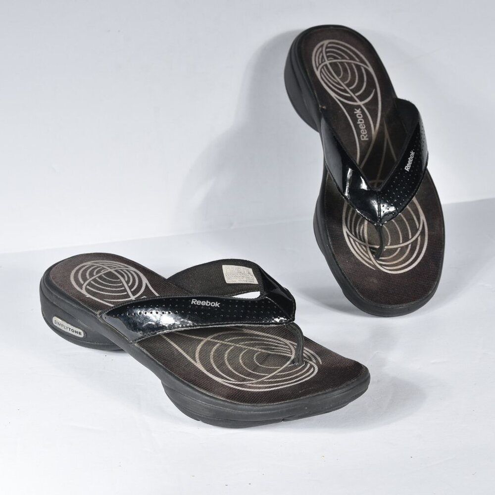 Reebok Simply Tone Flip Flop Sandals size 7